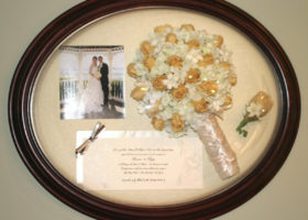 Wedding Day Freeze Dried Floral Model #2632