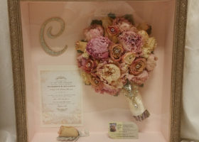 Wedding Day Freeze Dried Floral Model #4210