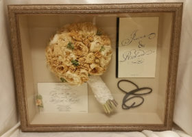 Wedding Day Freeze Dried Floral Model #4627